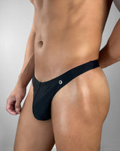 Load image into Gallery viewer, Swim Thong- Jet Black