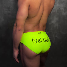 Load image into Gallery viewer, Classic Cut Swim Brief- &quot;brat bui&quot; LIMITED EDITION