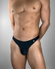 Load image into Gallery viewer, Swim Thong- Jet Black