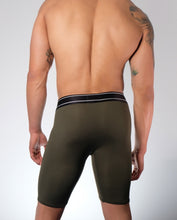 Load image into Gallery viewer, Boxer Brief - Army/Grey